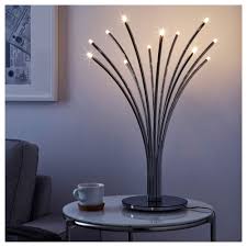 Hovnas Epitrapezio Fwtistiko Ikea Lamp Table Lamp Chrome Plating