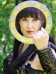 Me as #xena ! . . . #xenawarriorprincess #warrior #90s #90smusic  #90saesthetic #90stvshows #90stv #tv #nostalgia #nostalgic #armor  #cosplaygirl #cosplay #cosplayer #armorcosplay #makeup #sword #swords  #warcry #cosmaker