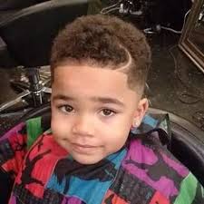 Boy haircut