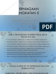 Contoh pengurusan sumber fizikal dan teknologi perniagaan penerangan tajuk mpei perniagaan tingkatan 5 dizahirkan seperti dalam jadual 6 contoh soalan perniagaan spm 2019 pewarna o Bab 2 Pengurusan Sumber Fizikal Teknologi