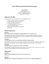 Office Front Desk Resume Samples Resume Examples Resume Receptionist Jobs