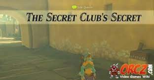 Breath of the Wild: The Secret Club's Secret - Orcz.com, The Video Games  Wiki