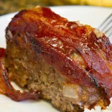 Alabama Meatloaf Bacon Topped Meatloaf Meatloaf Recipes