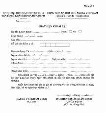 Maybe you would like to learn more about one of these? Giáº¥y Háº¹n Tai Kham Thá»i Háº¡n Bao Lau Ä'Æ°á»£c Thanh Toan Tháº¿ Nao