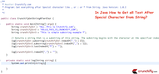 You can sort a string in java 8 using stream as below in this case its alphabetically, which, if you convert each character to a char, equates to sorting in ascending order, since a char is actually just a number that the machine maps to the character, with 'a' < 'b'. In Java How To Get All Text After Special Character From String Crunchify