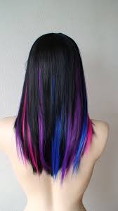 Luckily, the epoch of the emo generation passed us magenta color, which is a mix of purple and deep red colors, will nicely complement your dark shade. Pin On Hair Locks Of Love