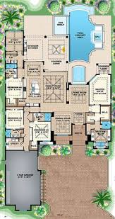 A traditional house can come in almost any form, as it represents the highly structured designs favored for centuries in both europe and america. 63 House Plans With Pool Ideas House Plans House House Design
