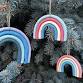 Kid + Adult Make-Along: Rainbow Ornaments