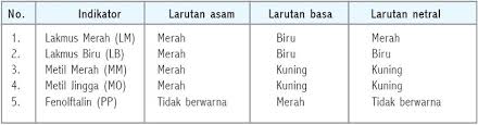 Pengertian Dan Macam Macam Contoh Indikator Asam Basa Dan Garam Alami Berpendidikan Com