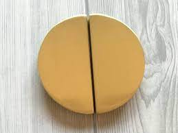 2 1 2 C C Brushed Gold Drawer Pull Half Moon Semicircle Etsy Gold Drawer Pulls Cabinet Door Handles Door Handles