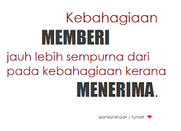 Tangan yang memberi lebih baik dari yang menerima. Part Of Me Happiness Syahirahshaari Tangan Yang Memberi Lebih Baik