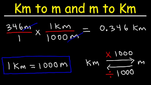 We assume you are converting between kilometre and metre. How To Convert From Kilometers To Meters And Meters To Kilometers Km To M And M To Km Youtube
