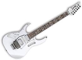 The floral pattern finish of the jem77 is created with actual floral pattern cloth on the body and headstock. Ibanez Jemjrlwh 6 String Electric Guitar White Musical Instruments Amazon Com