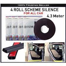 Cermin kereta yang digantikan atau ditukar secara tidak professional akan menyebabkan.sambungan. Getah Pintu Kereta Special Kedap Bunyi 4 3 M Shopee Malaysia