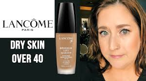 lancome renergie lift foundation full day wear test dry skin over 40