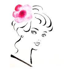 花描いてて なんとなく顔をつけてみた 落書き お絵かき アナログイラスト illust illustration illustration instagram