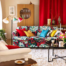 Brighten a cool gray space by bringing in bright yellow accents. 21 Colorful Living Room Designs