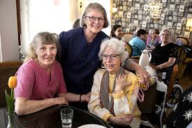 Härlig gemenskap med hemtjänsten