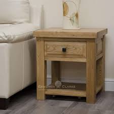 If you are looking for information about the rustic style oak lamp table, you might be interested to read our review below. Melford Solid Oak Lamp Table Edmunds Clarke Furniture Ltd