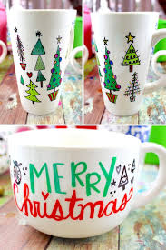 Transfer also your favorite photos on the coffee mugs and make instant beautiful and pleasing gifts for everyone especially for the coffee lovers at home or in friend's circle! Diy Sharpie Mugs Creative Diy Christmas Gift Ideas Kit Kraft
