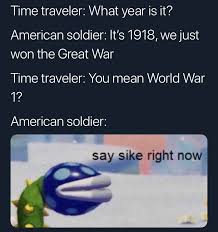 The Great WW1 : memes