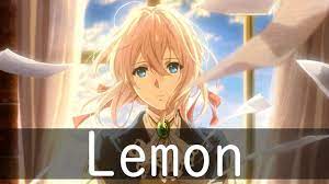 MAD/60fps】Lemon【紫羅蘭永恆花園】 - YouTube