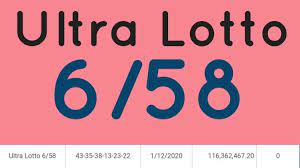 Ultra Lotto 6 58 Today Lotto Lotto Result Today Jackpot Winners