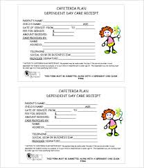 Printable Child Care Receipt Flilpfloppinthrough