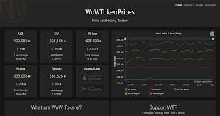 We did not find results for: Wowtokenprices Price And History Tracker