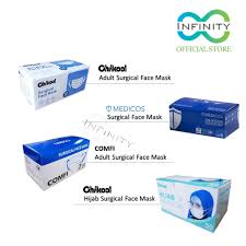 Our products are made with the finest materials used by dentists, doctors and nurses around the world. Medicos Comfi Chikool Adult Surgical Face Mask 50pcs Shopee Malaysia
