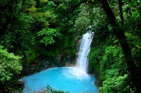 Rio Celeste Waterfall Costa Rica Hd Wallpaper 8k uhd tv 16:9 ultra high definition 2160p 1440p 1080p 900p 720p ; rio celeste waterfall costa rica hd