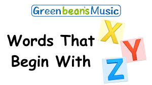 We did not find results for: Words That Begin With X Y Or Z Green Bean S Music Youtube