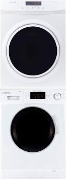 Maybe you would like to learn more about one of these? Equator Ew824ed860 24 Inch White Electric Laundry Center With 1 57 Cu Ft Washer Capacity Appliances Connection