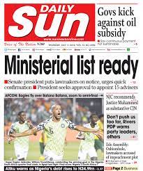 08089898608 to advertise on the sun newspaper with a discount on the current advert rates. The Sun Nigeria Daily Sun Is For Sale Across The Facebook