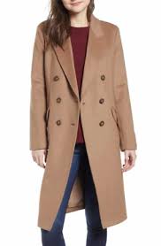 Crew wool cashmere nello gori camel peplum longline coat jacket women's 8. J Crew Long Double Breasted Topcoat In Wool Cashmere Sienna Size 6 Ebay