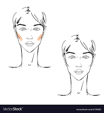 face chart makeup