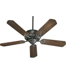 Target/home/home decor/lamps & lighting/lighted ceiling fans : Quorum 78525 95 Chateaux 52 Inch Old World With Rosewood Blades Ceiling Fan In Light Kit Not Included