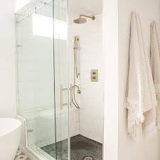 With many glass types available, some provide greater privacy than others. Seamless Glass Sliding Shower Doors On Rails Design Ideas