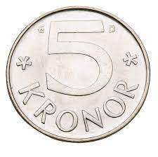 Evolutia lunara coroana suedeza / euro. Swedish Krona Wikidata