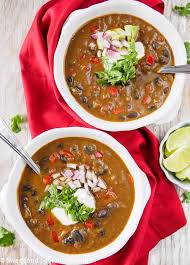 Black Bean Soup With Canned Beans Easy Black Bean Soup Recipe Foods Bean Soup Easy Black Bean Soup Soup Recipes