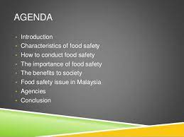Food safety issues and incidents. Food Safety And Public Health