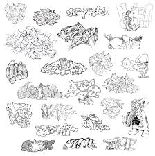 Write in print, rather than cursive, and use an erasable writing tool, since you'll need to manipulate the letters. Cool Graffiti Drawings In Pencil Cool Graffiti Drawings Honey