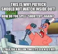 (listen to the late author frank mccourt pronounce patrick and read along with the meaning) play audio for patrick: No This Is Patrick Imgflip