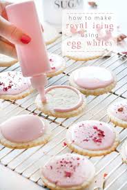 By Using Pasteurized Eggs You Can Safely Make Egg White Royal Icing For Your Cookies Without U Icing Recipe Royal Icing Cookies Recipe Best Royal Icing Recipe