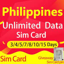 Stay connected during your visit to singapore. Philippines Sim Card Unlimited Data Internet Cards 3 5 8 10 15 Days Shopee Philippines