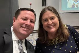 Kirke and I volunteered at the Second Chance Pet Adoptions Evening of  Pawsibilities tonight. I was the emcee and she kept me organized (could not  do these big events without her). We