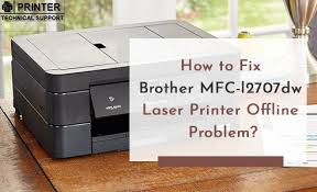 This program transforms data, which remains in form of software like word, spreadsheets, graphics, among others to interact with a printer. How To Fix Brother Mfc L2707dw Laser Printer Offline Problem Printer Technical Support