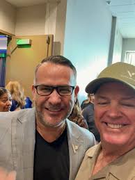 Hi all! I just wanted to introduce myself and share a photo I took with Dr.  Tony in Anaheim. Firefighter Mike🚒👩‍🚒👍😎