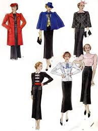 Here she models two smart mid winter ensembles for glamourdaze. French Fashion 1930s Retronaut Fashion 1930s Fashion 1930s Fashion Women