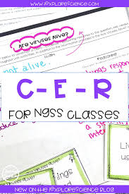 Claim Evidence Reasoning In Science Claim Evidence Reasoning Reasoning Activities Science Writing
